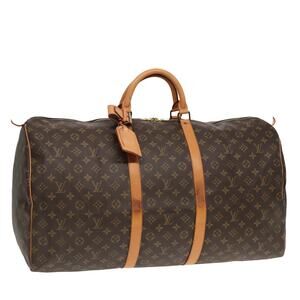 LOUIS VUITTON Monogram Keepall 60 Boston Bag M41422